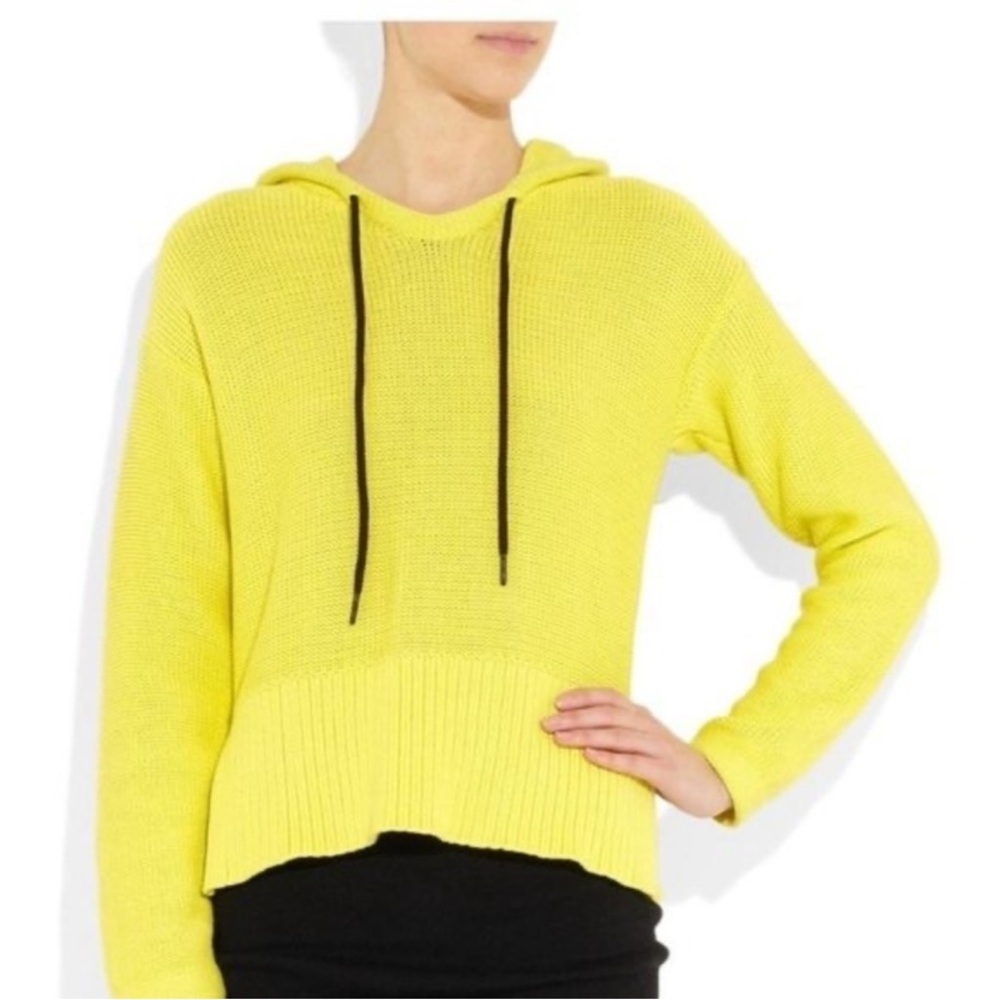Alexander Wang knitted hooded sweater